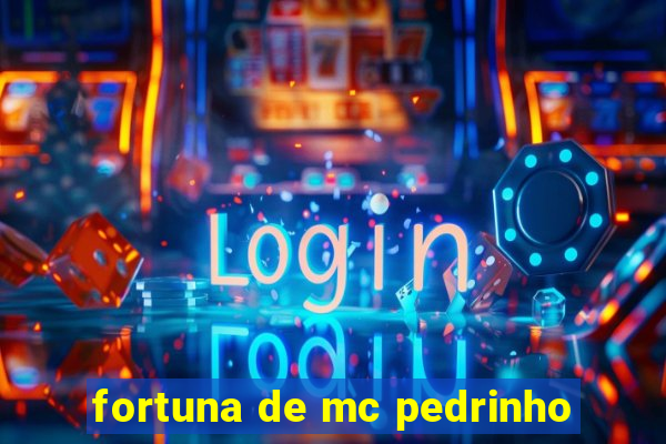 fortuna de mc pedrinho